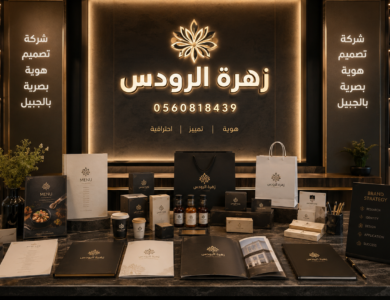 شركة تصميم هوية بصرية بالجبيل