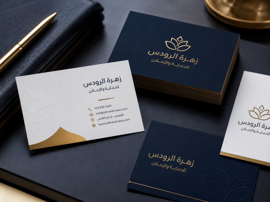 شركة طباعة كروت شخصية وأعمال بالقطيف
