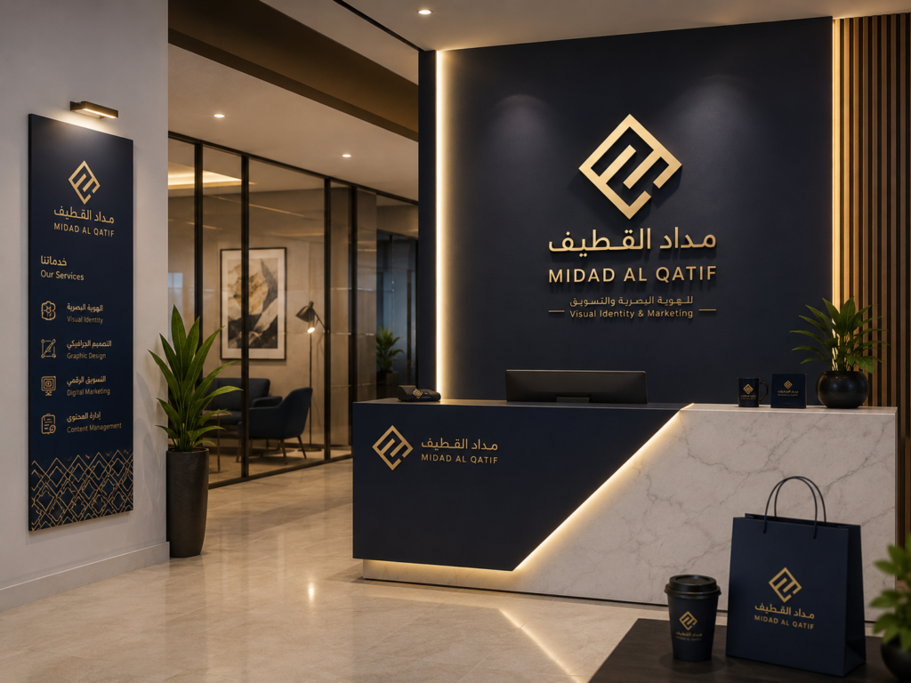 شركة تصميم هوية بصرية بالقطيف