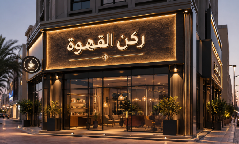 تصميم وتركيب لوحات محلات بالجبيل