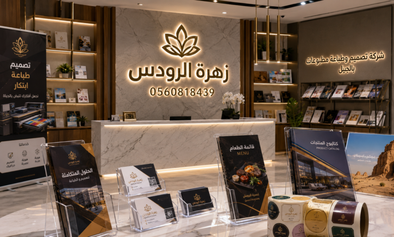 تصميم وطباعة مطبوعات بالجبيل