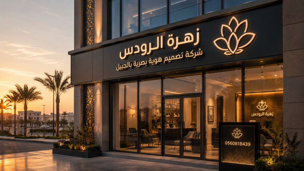 شركة تصميم هوية بصرية بالجبيل