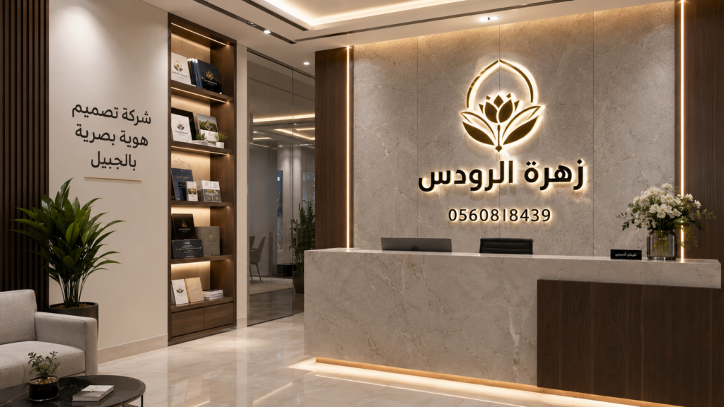 شركة تصميم هوية بصرية بالجبيل