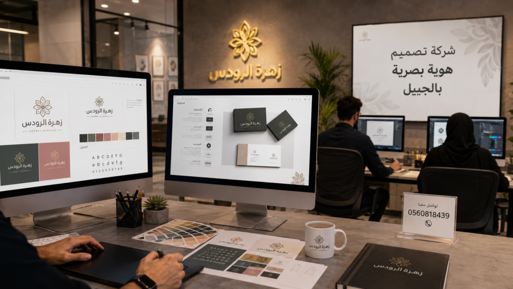 شركة تصميم هوية بصرية بالجبيل