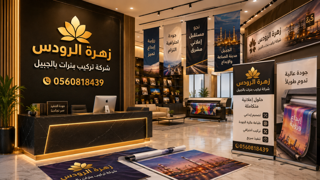 شركة تركيب بنرات بالجبيل