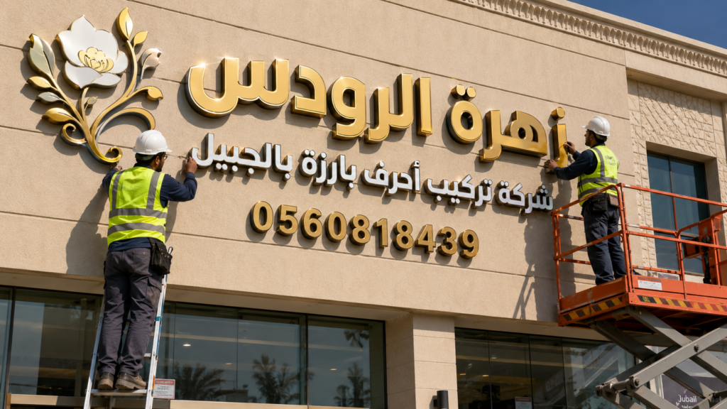 شركة تركيب أحرف بارزة بالجبيل