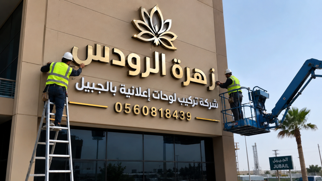 شركة تركيب لوحات إعلانية بالجبيل