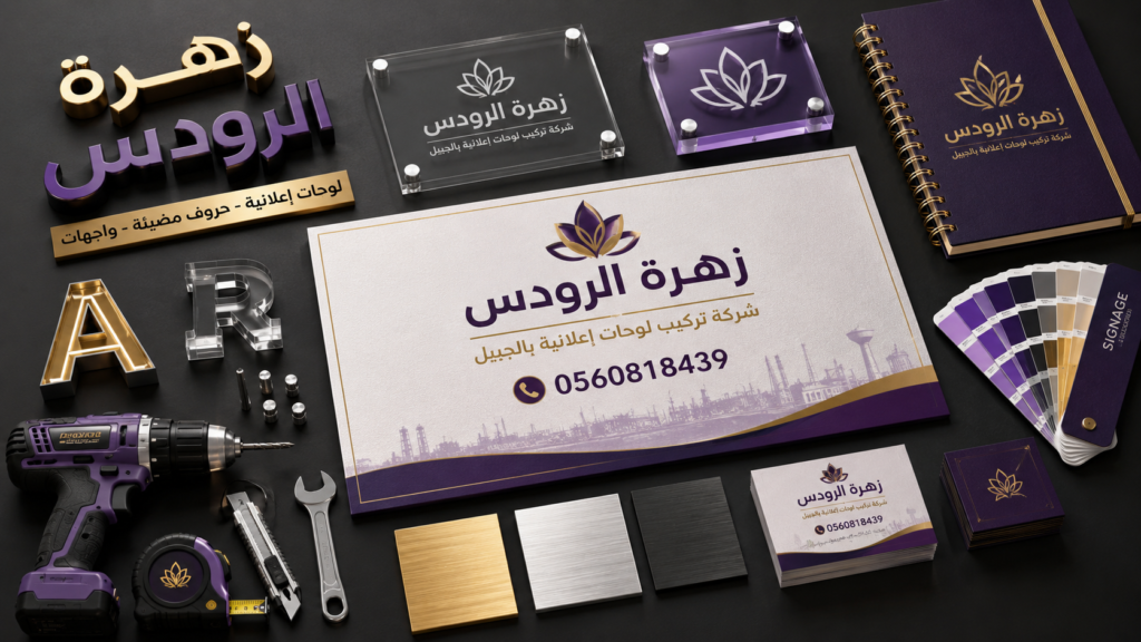 شركة تركيب لوحات إعلانية بالجبيل