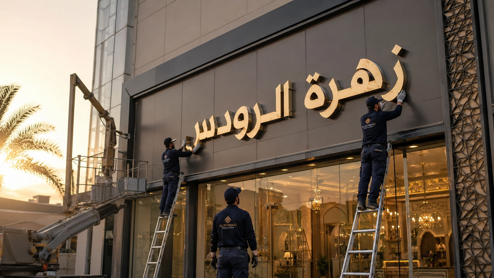شركة تركيب أحرف بارزة بالقطيف