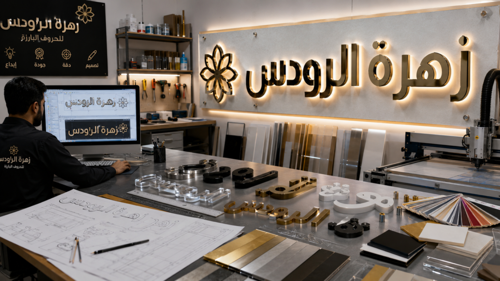 شركة تركيب أحرف بارزة بالقطيف
