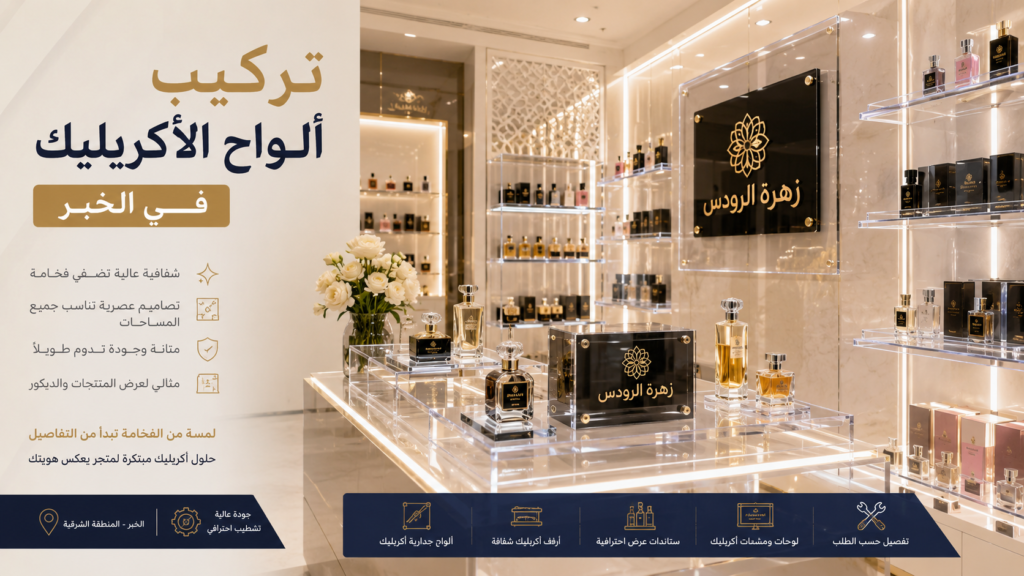 تركيب ألواح أكريليك بالخبر