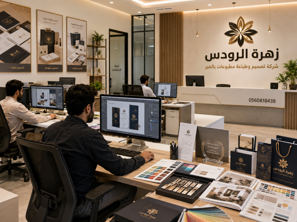 شركة تصميم وطباعة مطبوعات بالخبر