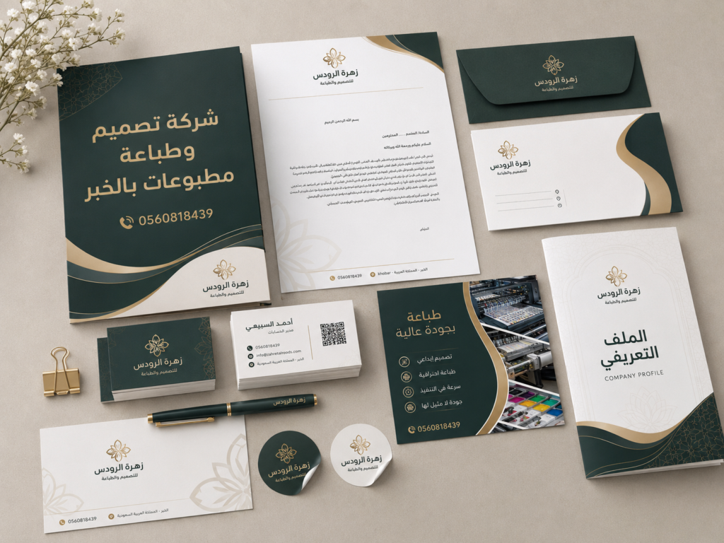 شركة تصميم وطباعة مطبوعات بالخبر