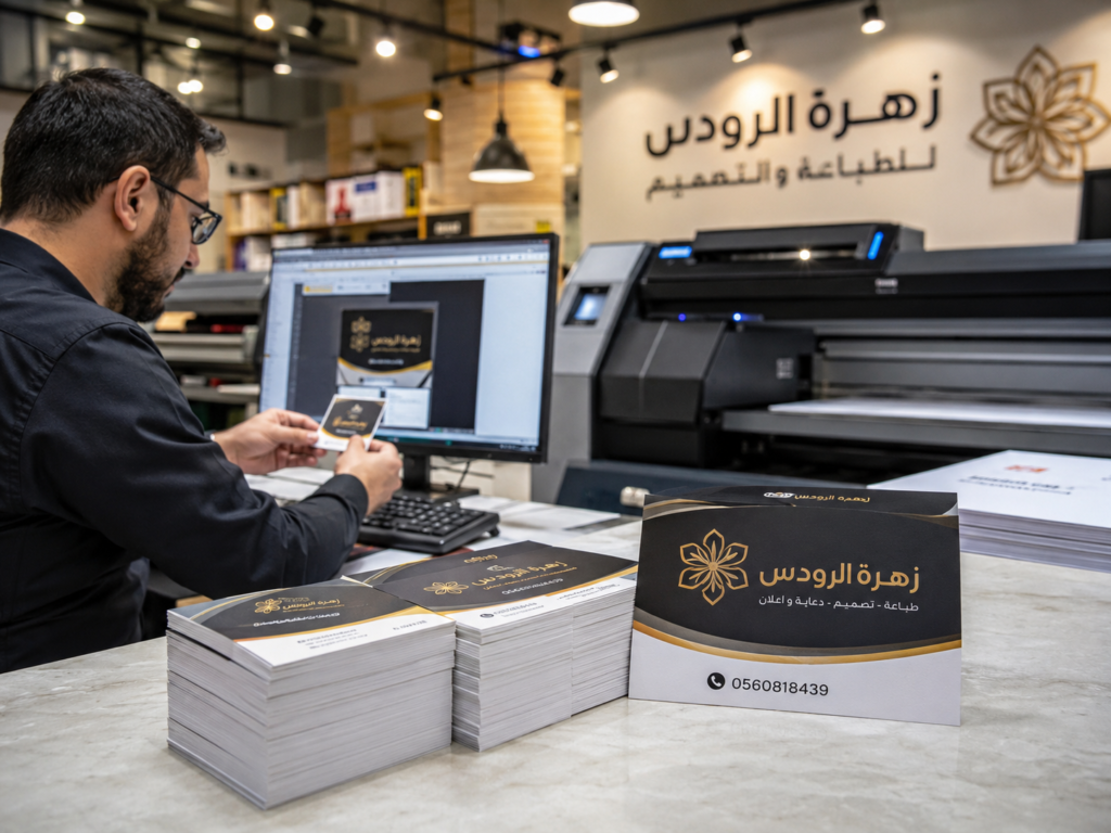 شركة طباعة كروت شخصية وأعمال بالخبر