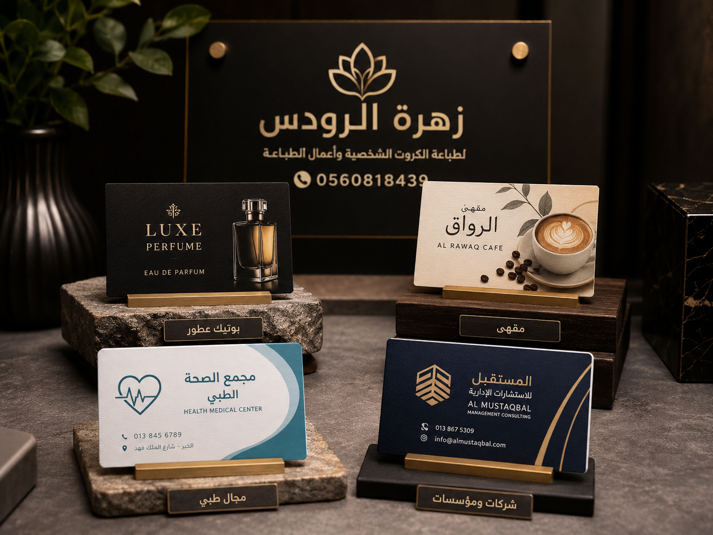 شركة طباعة كروت شخصية وأعمال بالخبر