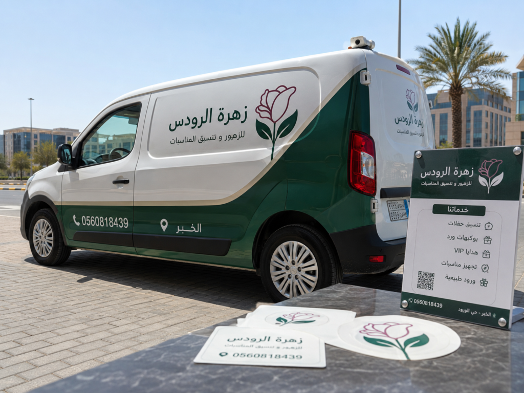 شركة طباعة استيكرات بالخبر