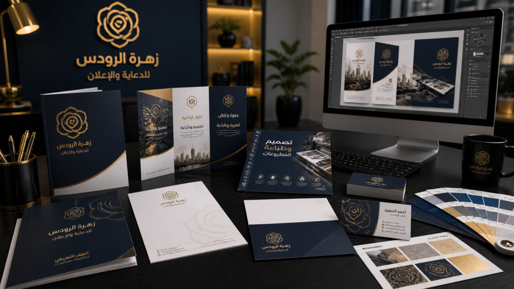 تصميم وطباعة المطبوعات باحترافية