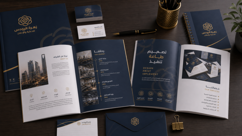 تصميم وطباعة المطبوعات باحترافية