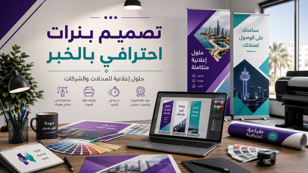 شركة طباعة بنرات بالخبر
