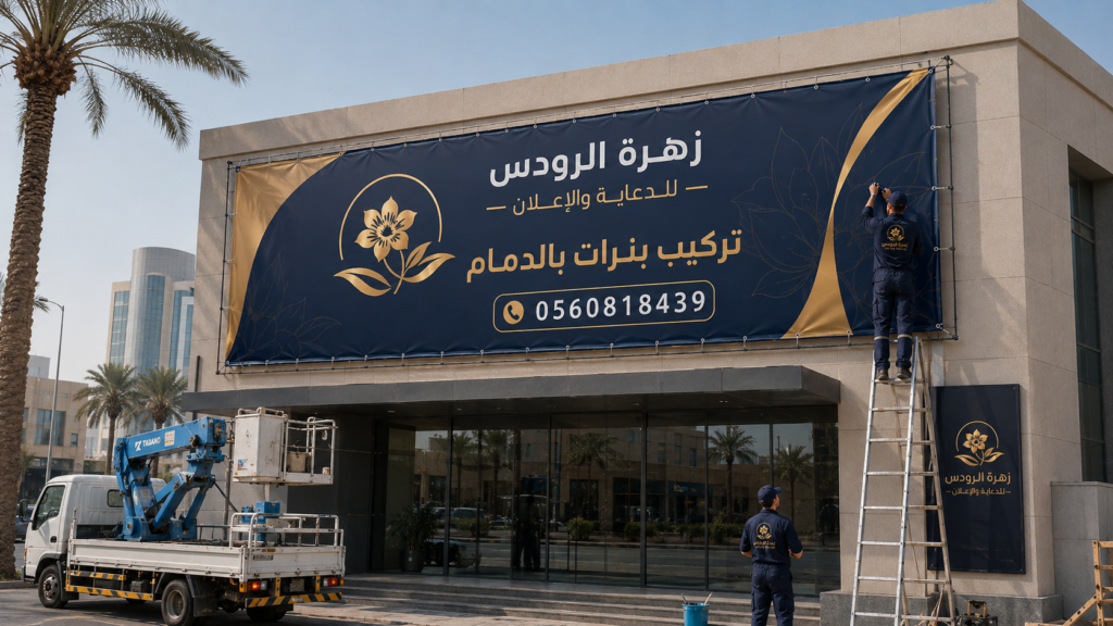 شركة تركيب بنرات بالدمام 