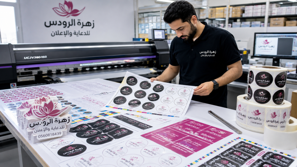 شركة طباعة استيكرات بالدمام