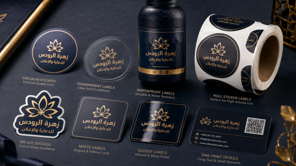 شركة طباعة استيكرات بالدمام